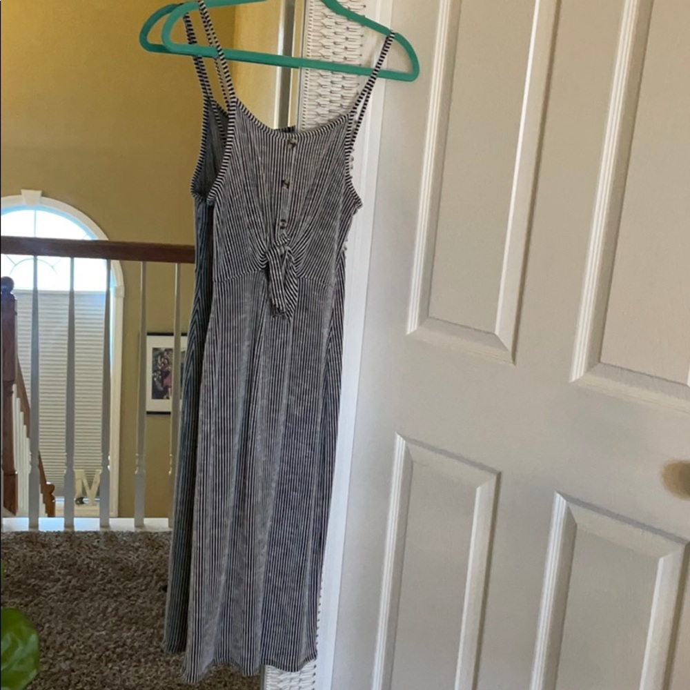 Black and white dress